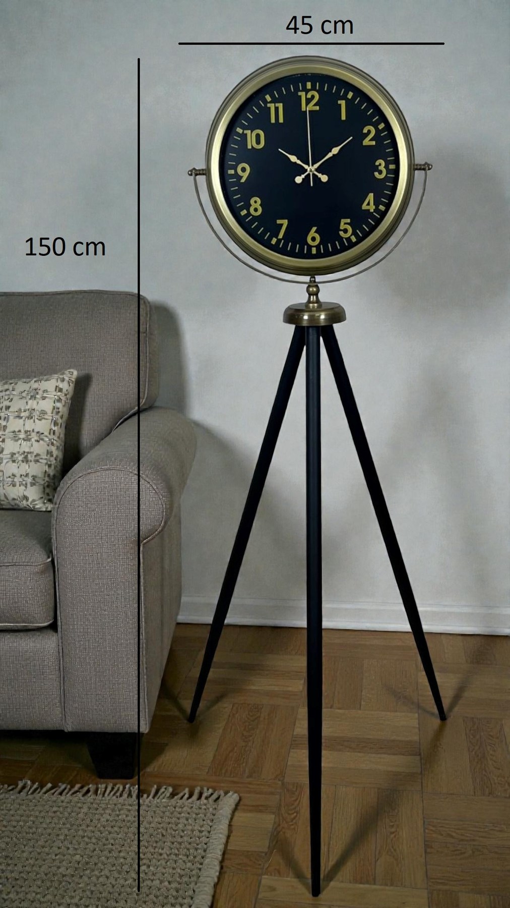 Black Legacy Eskitme Tripod Ayaklı Saat