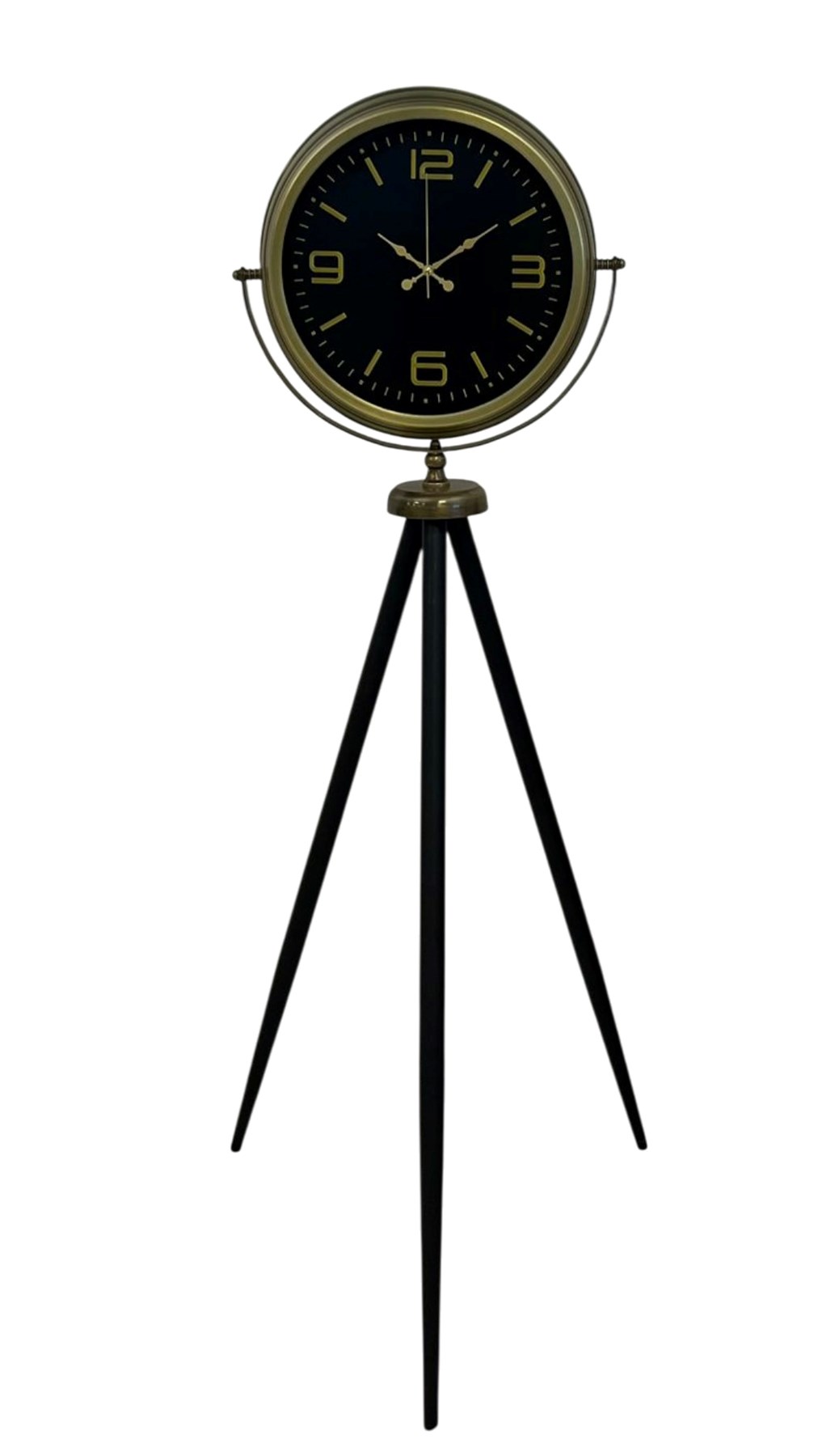 Zamanın Asaleti Eskitme Tripod Ayaklı Saat