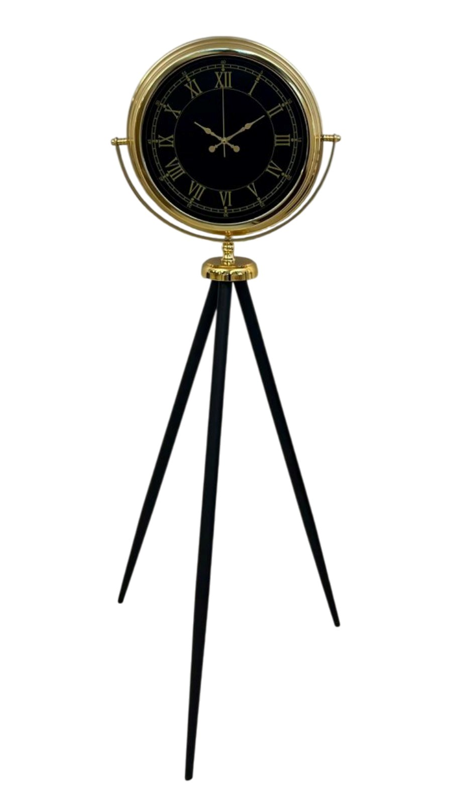 İhtişam Gold Tripod Ayaklı Saat