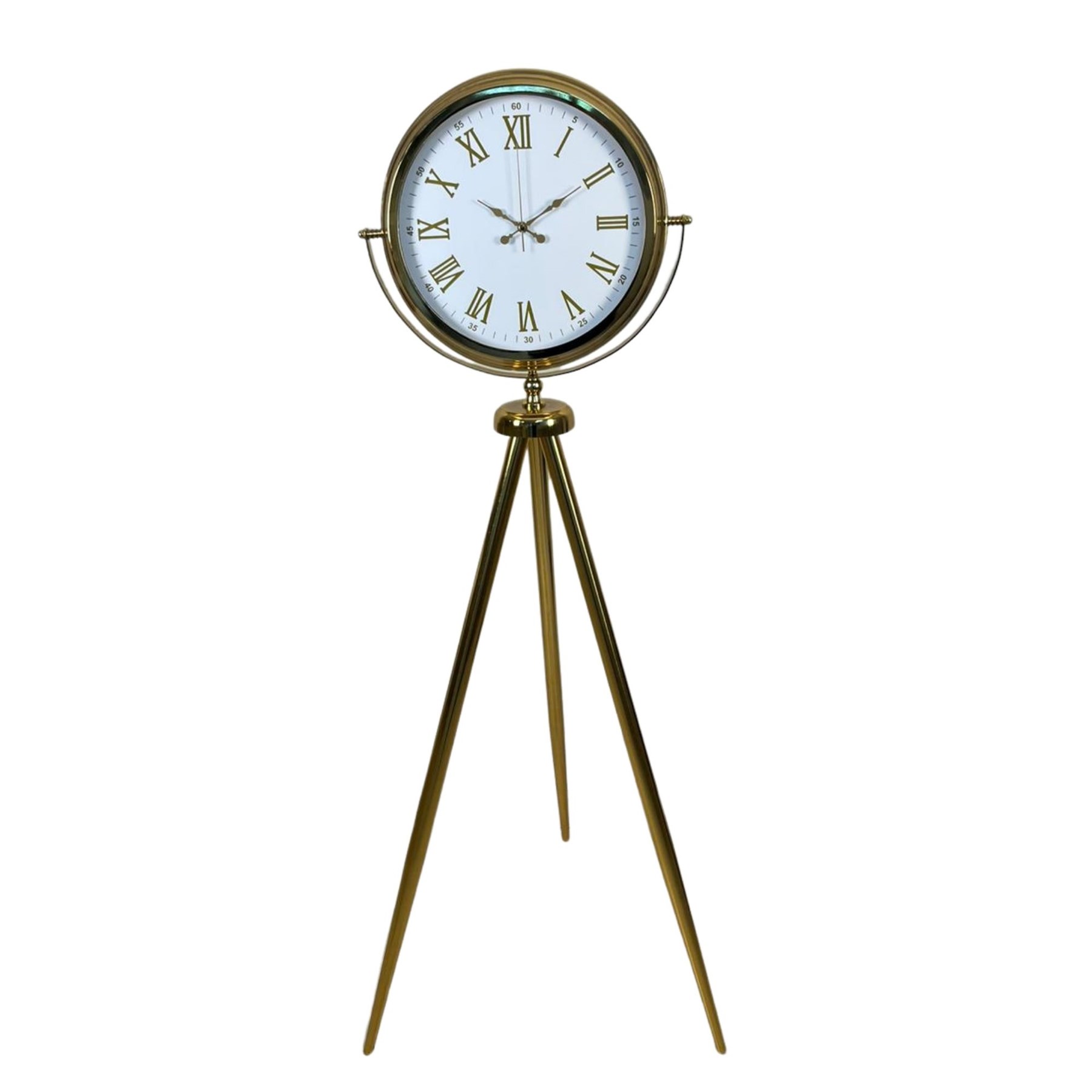Elite Roma Rakamlı Gold Tripod Ayaklı Saat