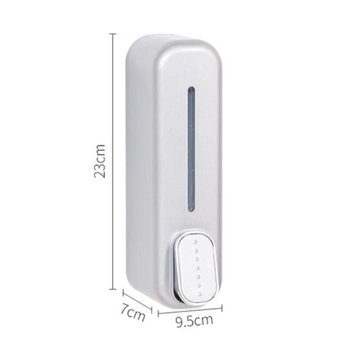 Beyaz Duvara Monte Sıvı Sabunluk Dispenser 300 ml