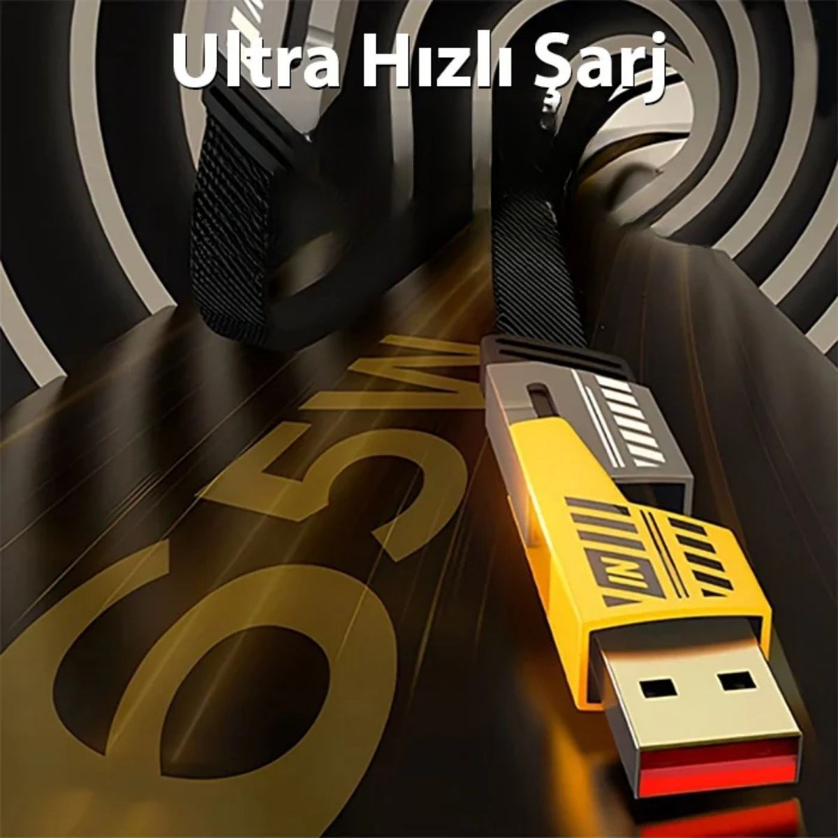 BUFFER® 4in1 65W Hızlı Şarj Kablosu – Type-C to USB-A + Type-C to Lightning, 27W PD Destekli Çoklu Şarj Kablo