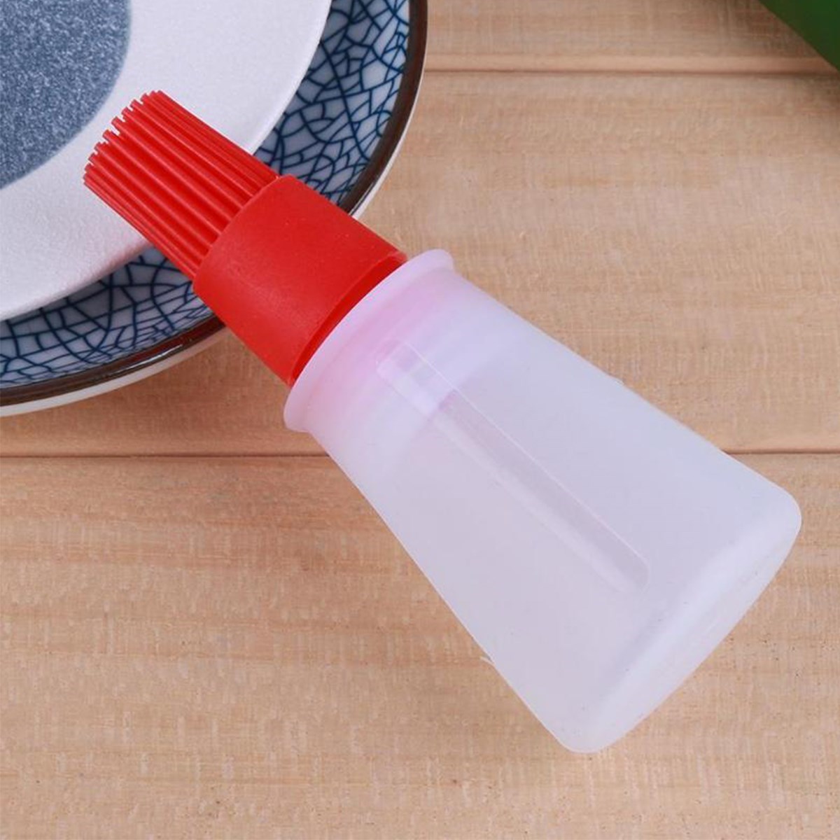 BUFFER® Yumuşacık Silikon Hazneli Yağlama Soslama Yumurta Sürme Fırçası