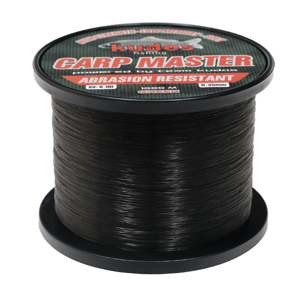 Kudos Carp Master 1000m 0.35  Yeşil Misina