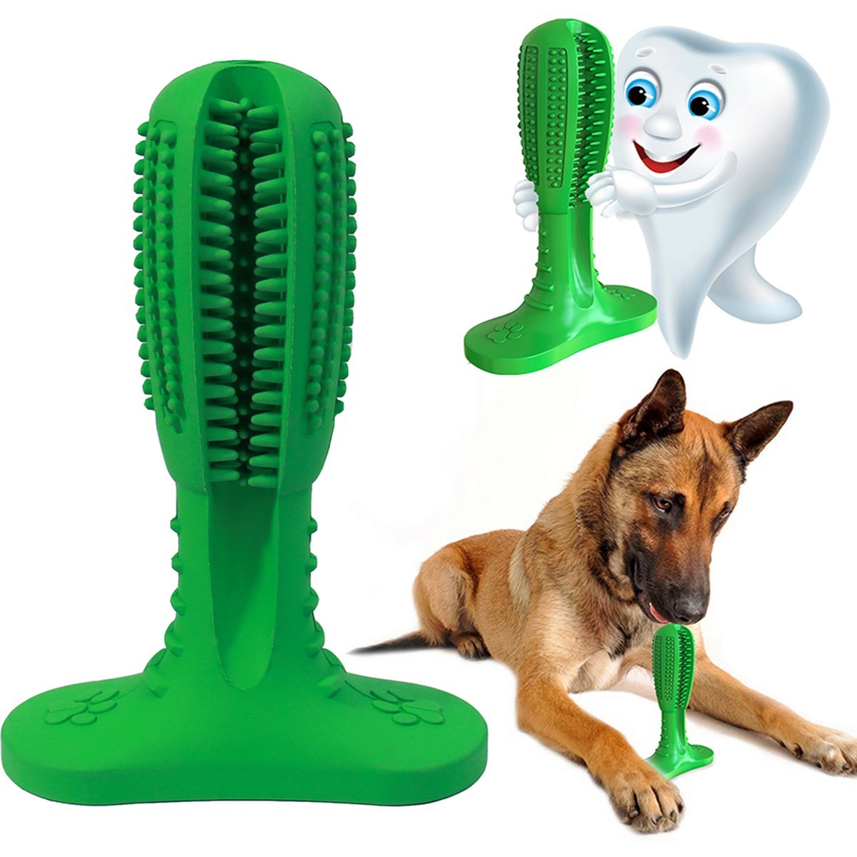BUFFER® Köpek Diş Temizleyici Oyuncak Büyük