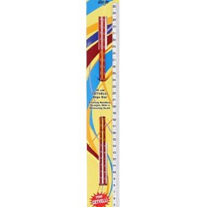Örgü Şiş Cetvelli 3 Numara 35 Cm