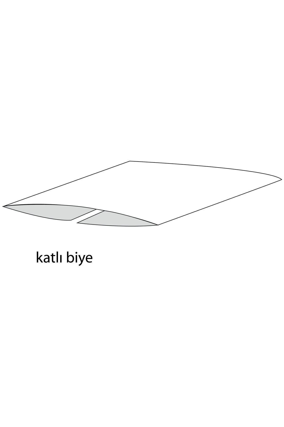 Biye Saten Katlı 034 Sarı 2 Cm 25 Metre %100 Polyester