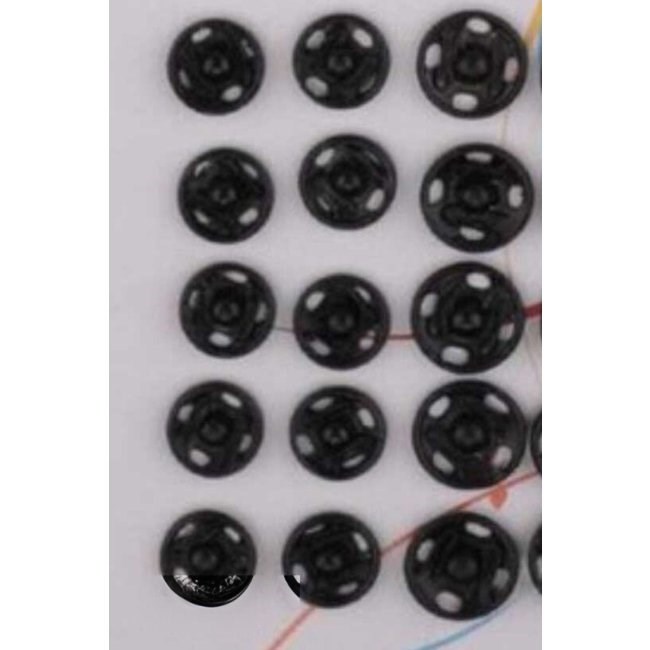 Çıt Çıt 18 Mm 20’li Siyah
