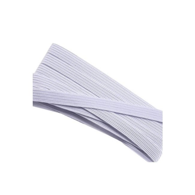 Lastik En 0,5 Cm 10 Metre Beyaz