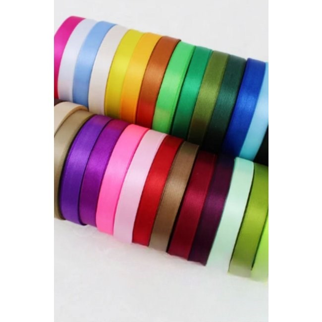 Saten Kurdele 6 Mm Lila 70 Metre