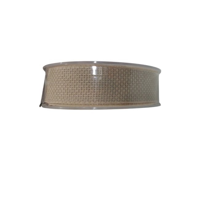 Keten Kurdele 25 Mm Bej 2 Metre