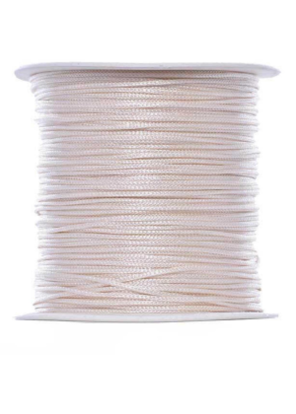Paraşüt İpi, Bileklik-kolye Örgü İpi 1 Mm 50 Metre Ekru