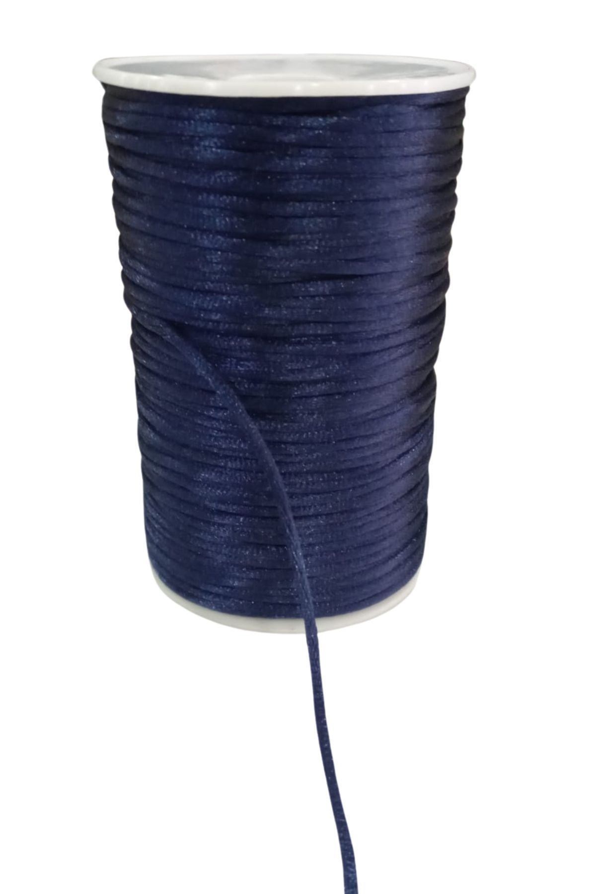 Sıçan Kuyruğu İp Floş 0,5 Mm Lacivert 1 Metre