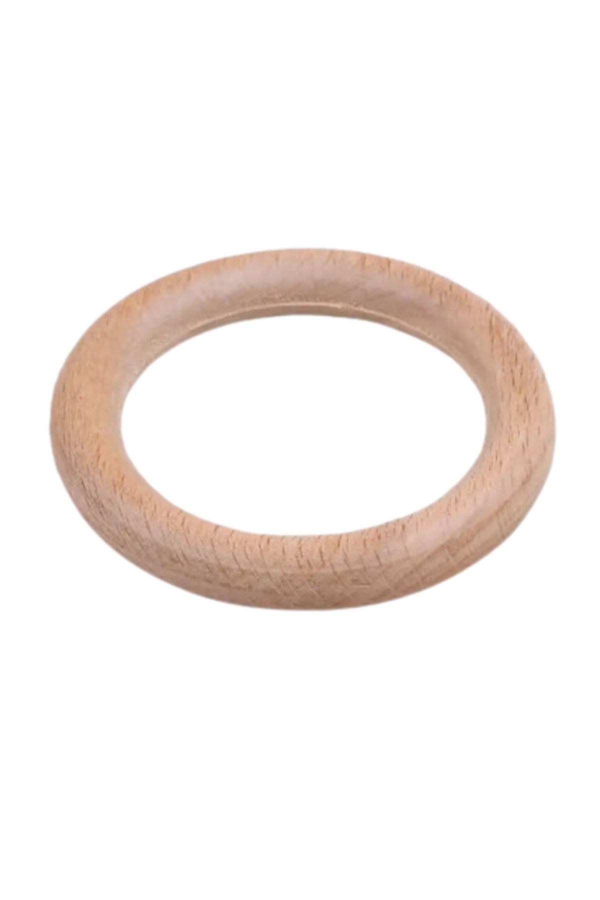 Makrome Tahta Halka 6 Cm