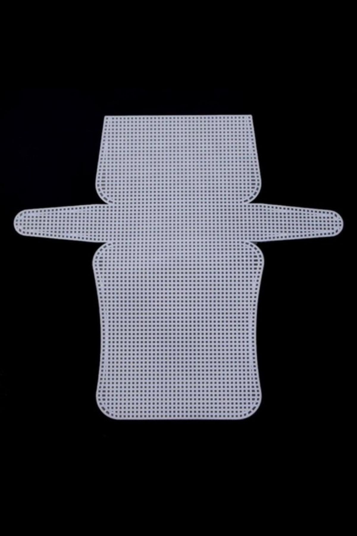 Çanta Kanvası Küçük 30 Cm Beyaz