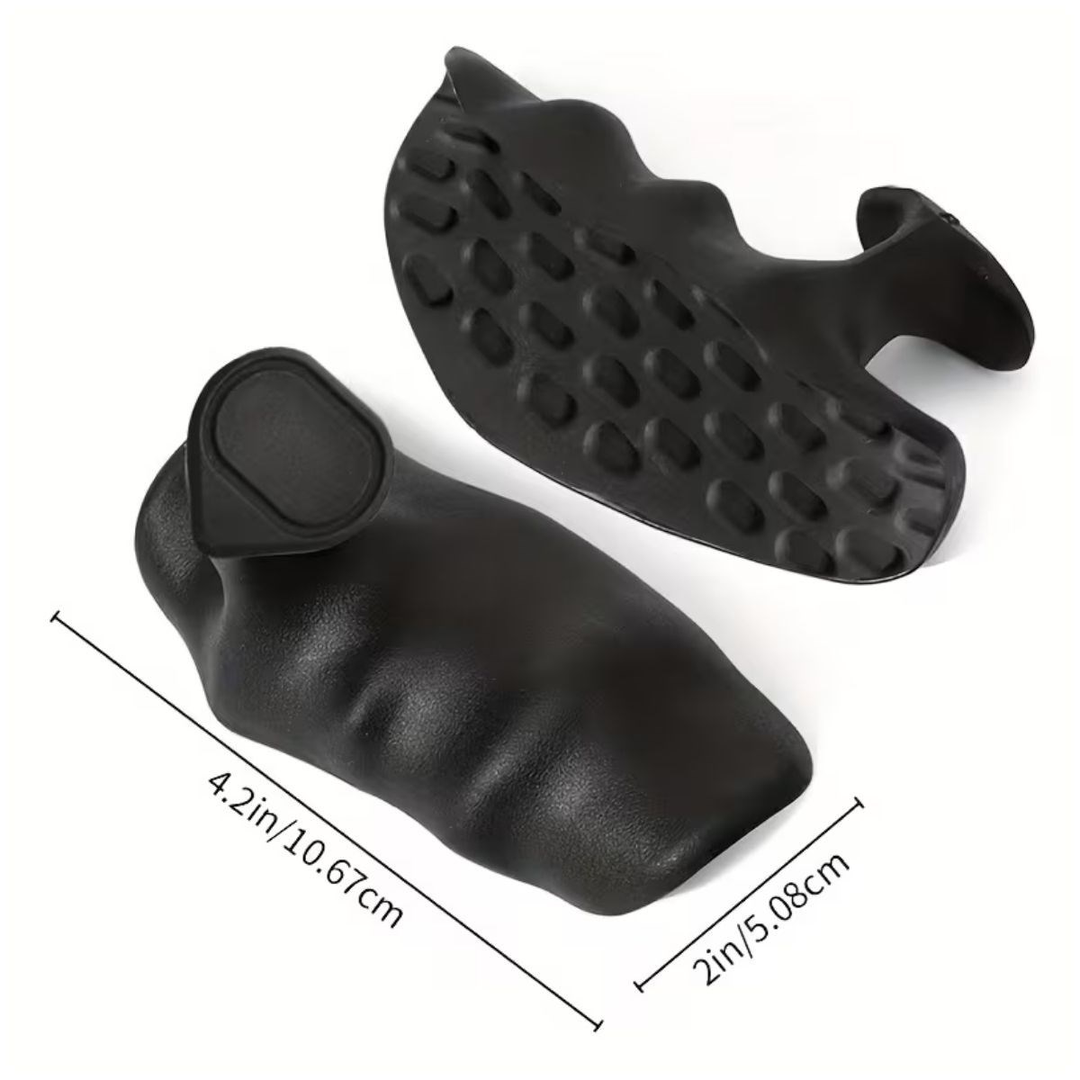 BUFFER® 2 Adet Sporcu El Koruma Silikonu – Fitness, Ağırlık Kaldırma ve Antrenman İçin Kaymaz El Pedi