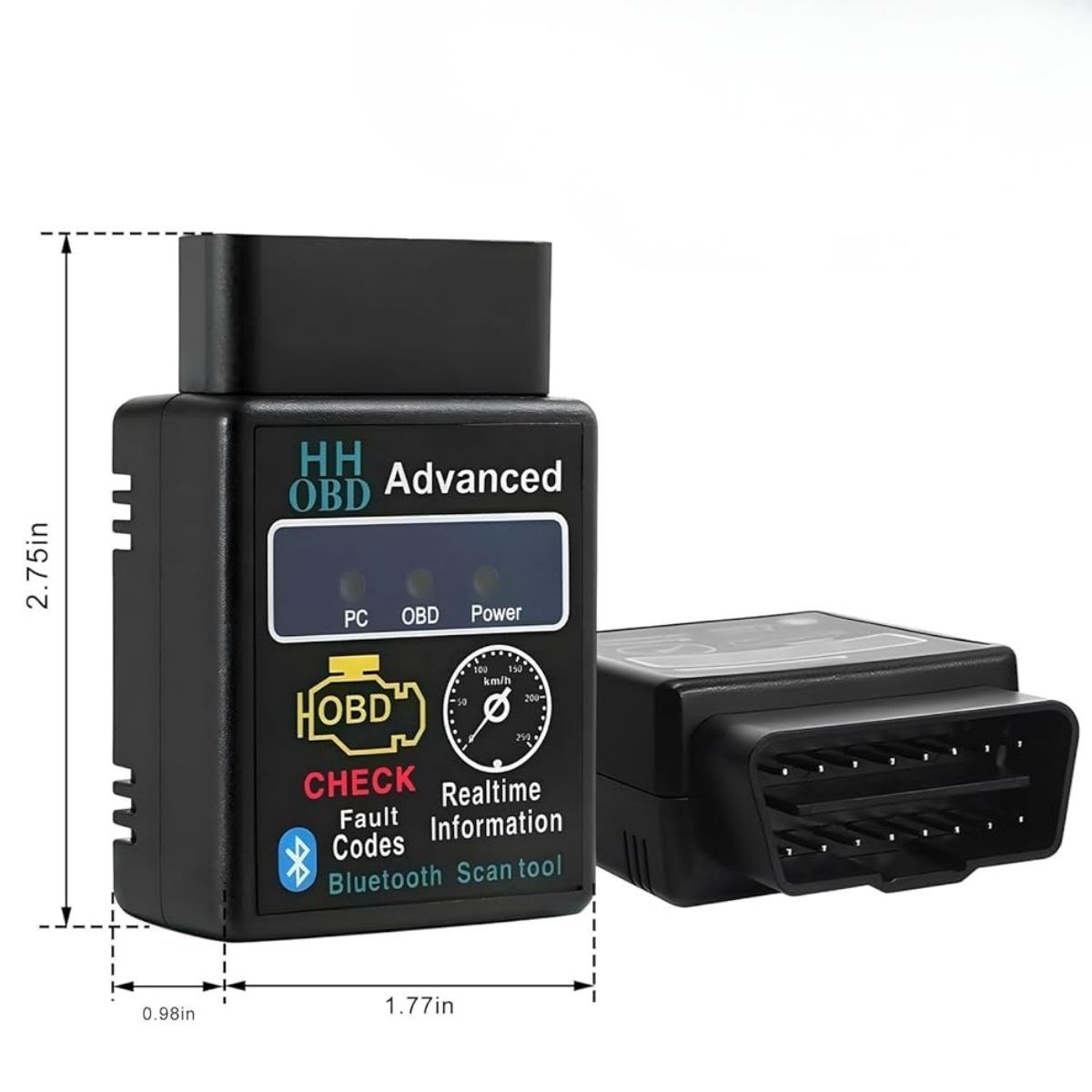 BUFFER® Bluetooth Arıza Tespit Cihazı – Araç Motor Arıza Okuma, Check Engine Sıfırlama, Oto Diagnostik Scanner