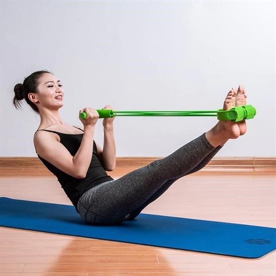 BUFFER® Jimlastik Aleti Elastik Yay Karın Kası Çalıştırıcı Trimmer