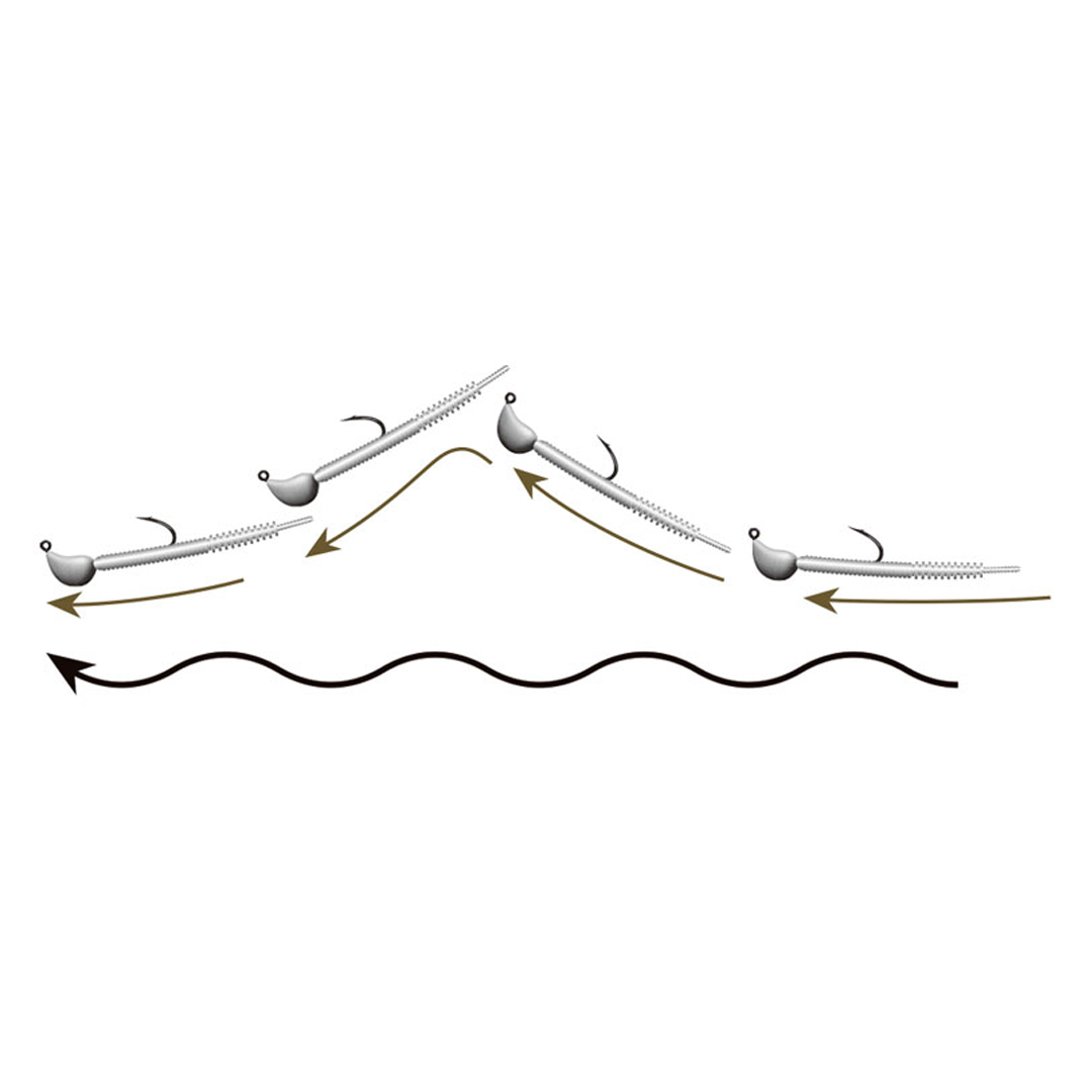JUNGLEGYM J301 CAROUSEL JIG HEAD 0.6GR (5AD)