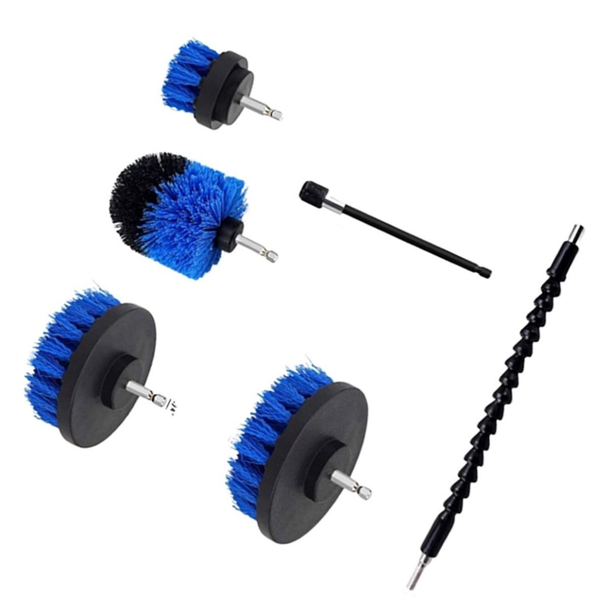 BUFFER® Matkap Ucuna Takılan Temizleme Fırçası (6 Parça)