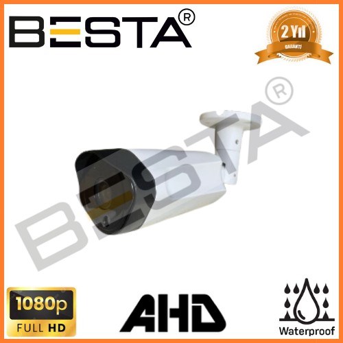 2 MP 1080P 4 Dış Mekan Kameralı AHD Güvenlik Seti
