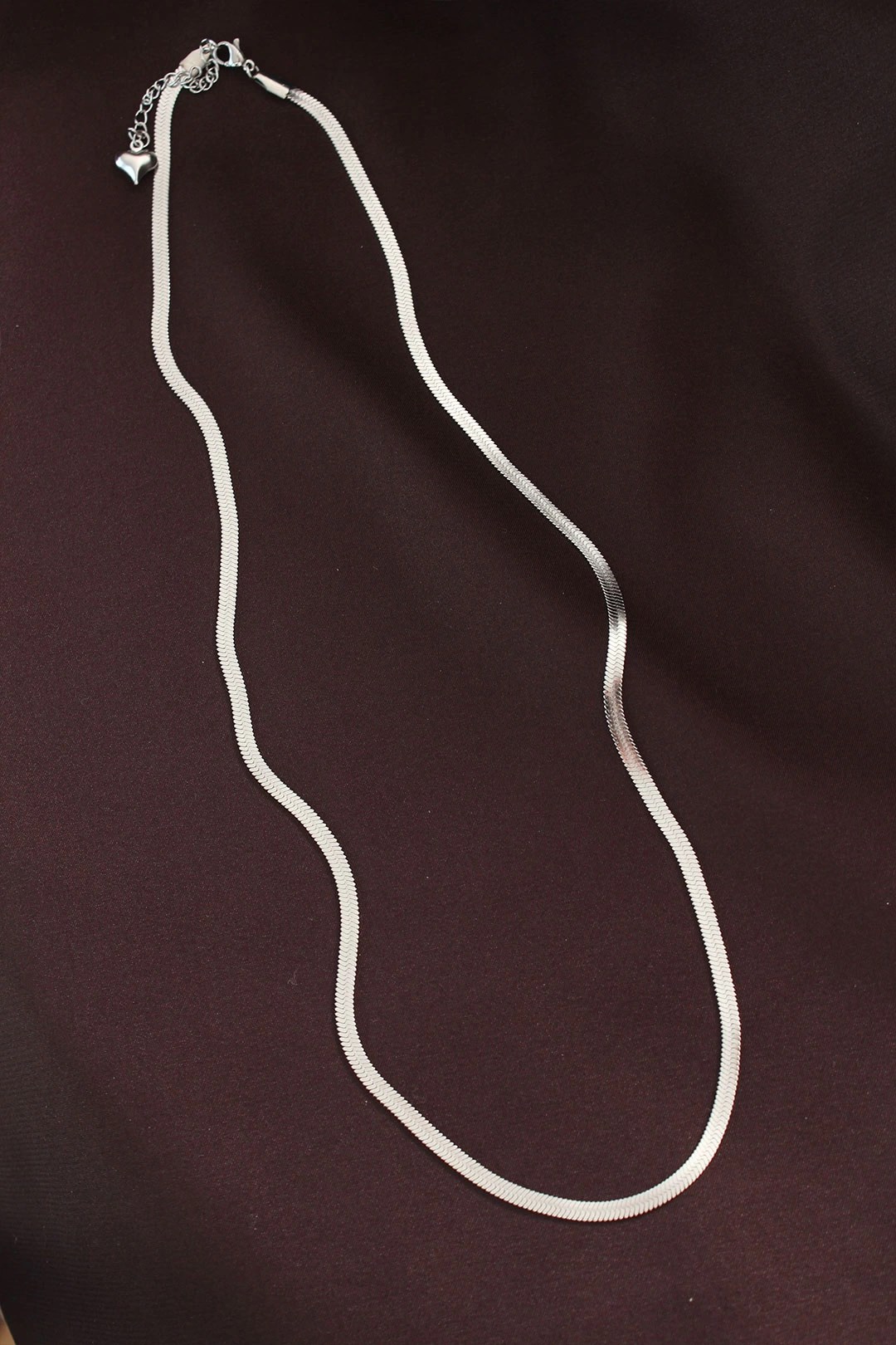 Mey İthalat® 316L Çelik Gümüş Renk 60 cm İtalyan Zincir Kolye
