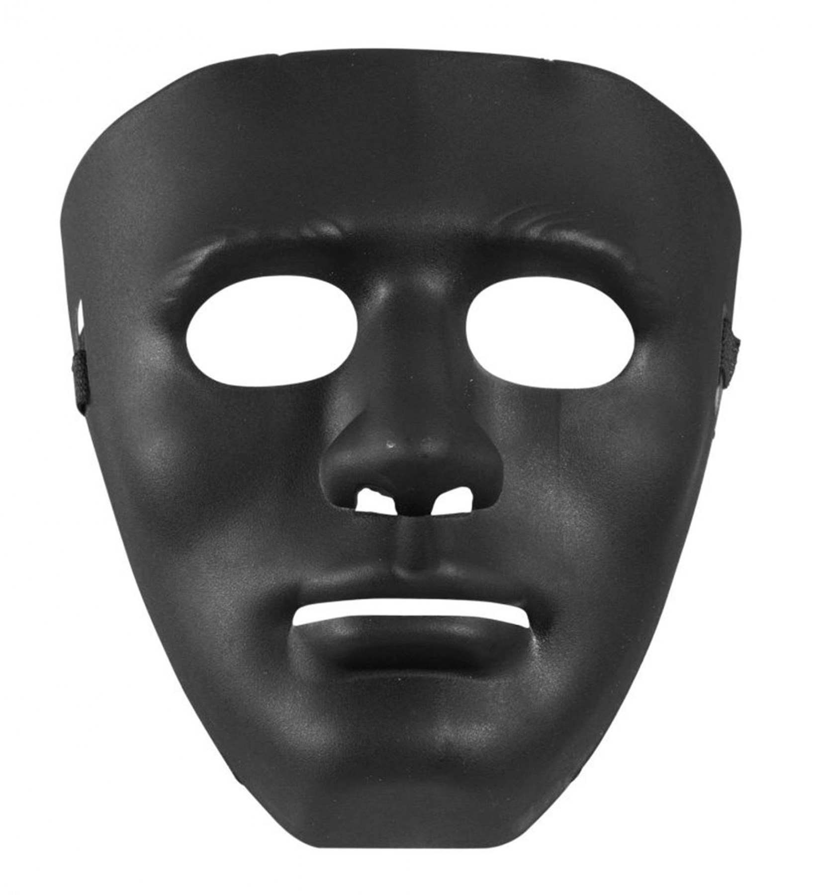 Mey İthalat® Siyah Renk Hip Hop Anonim Jabbawockeez Dans Maskesi 18x19 cm