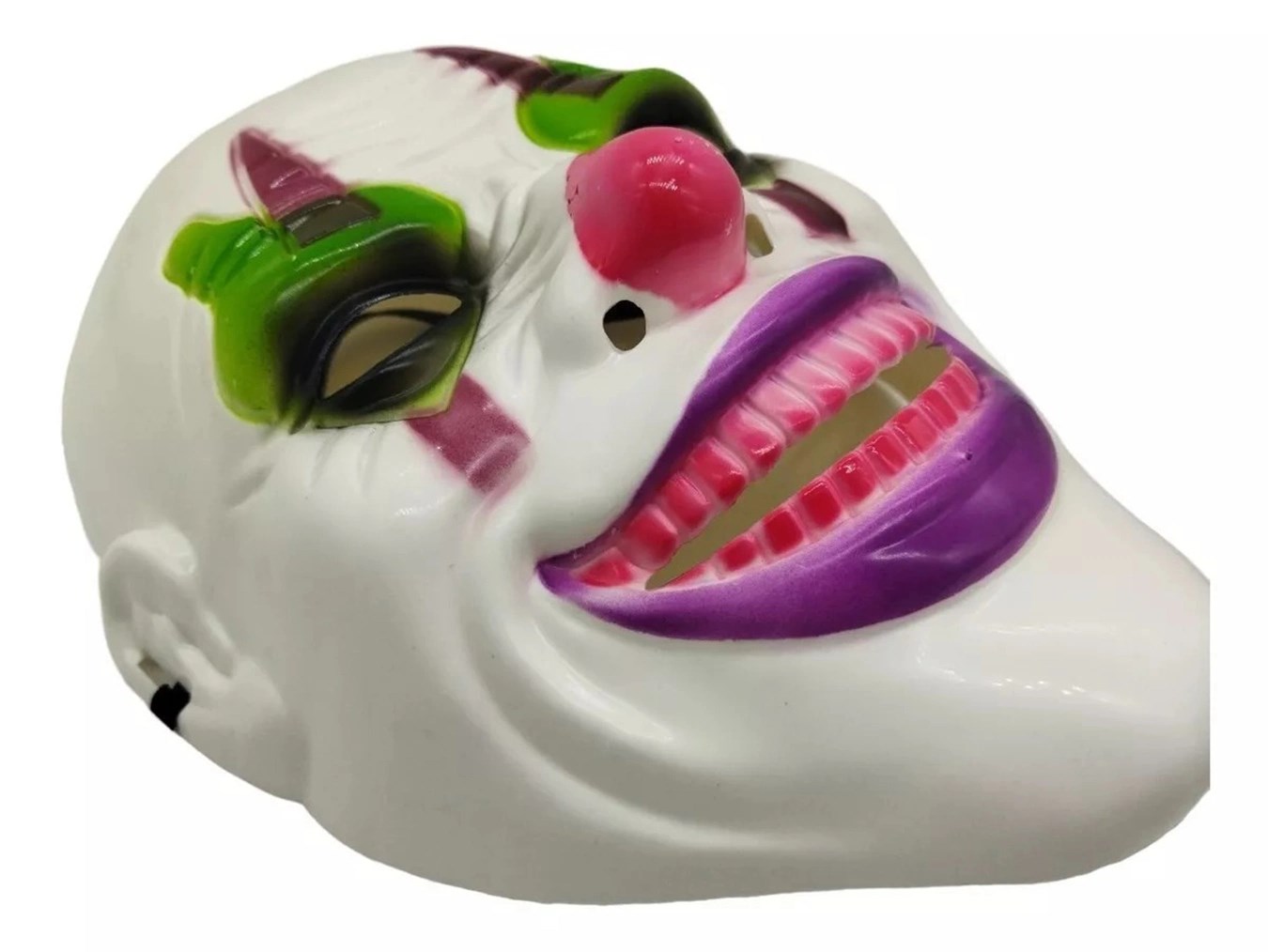 Mey İthalat® Delirten Gülüş Psikopat Palyaço Temalı Joker Maskesi