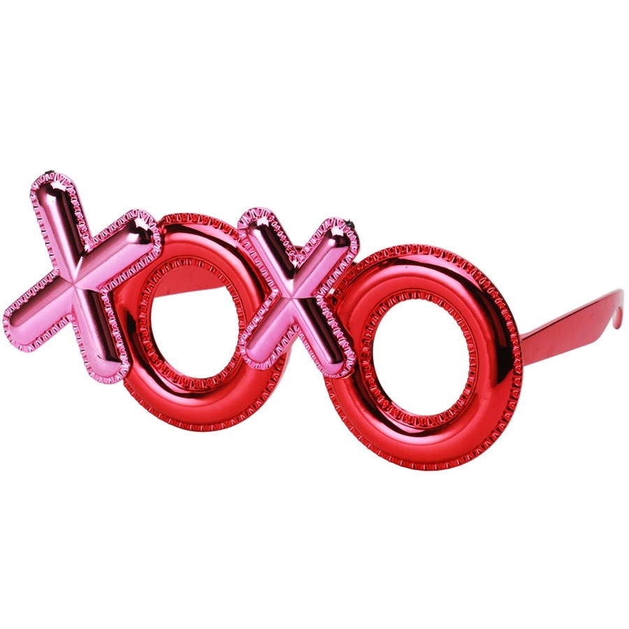 Mey İthalat® Xoxo Parti Gözlüğü 2 Renk 2 Adet