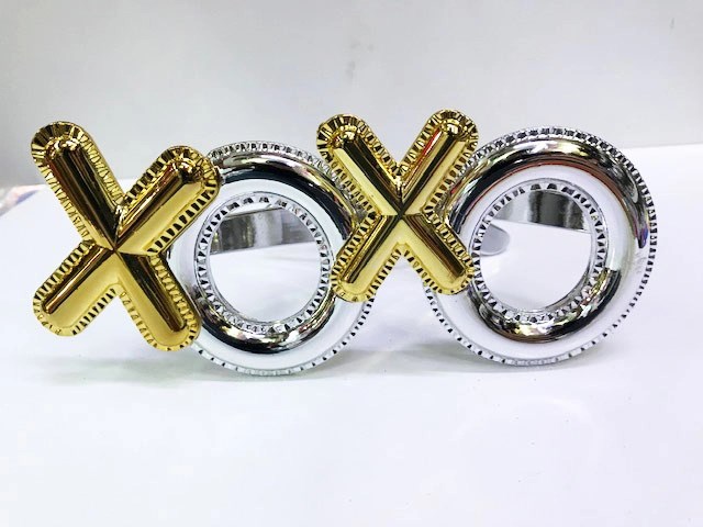 Mey İthalat® Xoxo Parti Gözlüğü 2 Renk 2 Adet