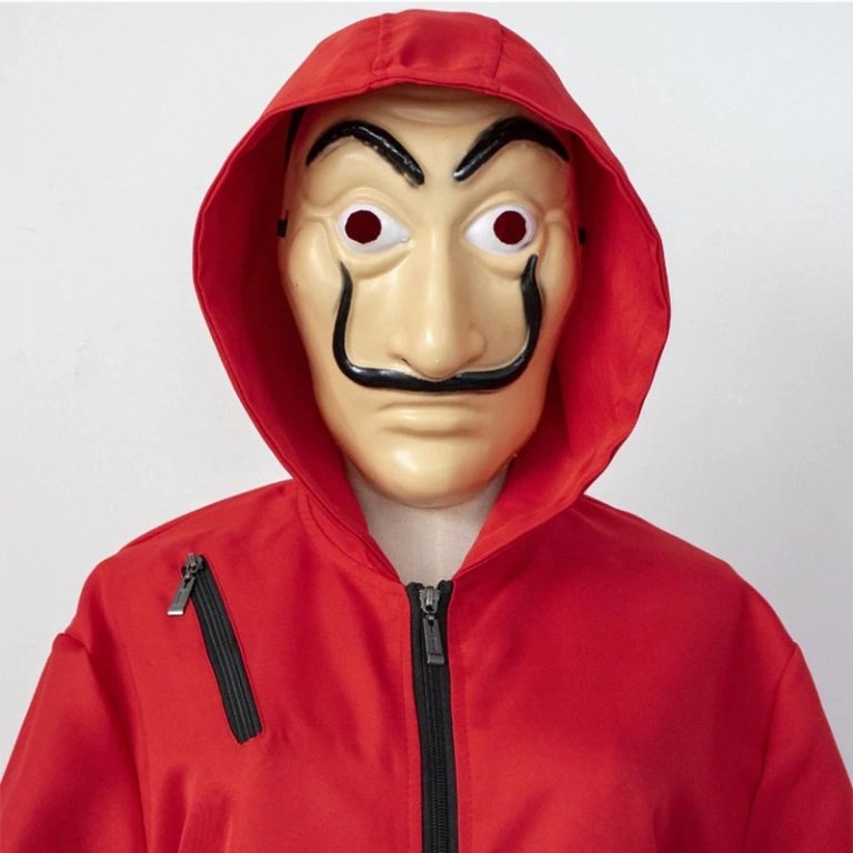 Mey İthalat® La Casa De Papel Salvador Dali Maskesi Orjinal İthal Ürün