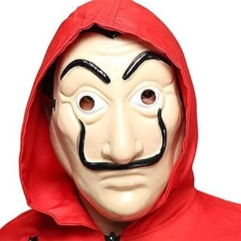 Mey İthalat® La Casa De Papel Salvador Dali Maskesi Orjinal İthal Ürün