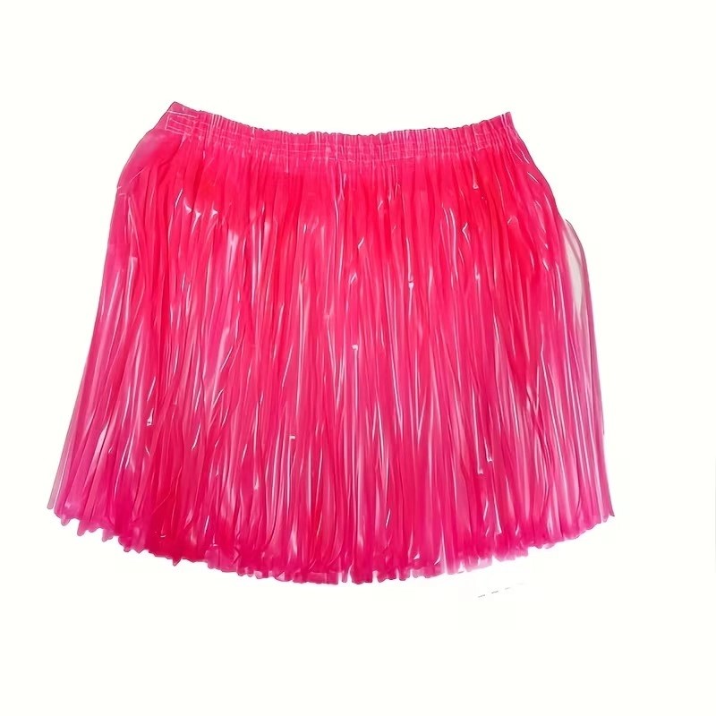 Mey İthalat® Neon Pembe Hawaii Parti Eteği 40 cm