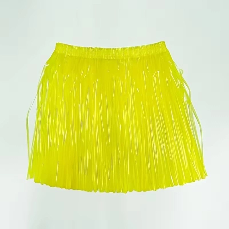 Mey İthalat® Neon Sarı Hawaii Parti Eteği 40 cm