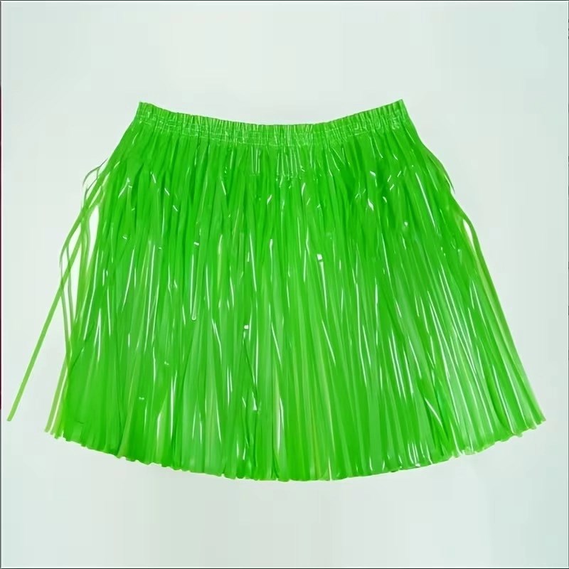 Mey İthalat® Neon Yeşil Hawaii Parti Eteği 40 cm