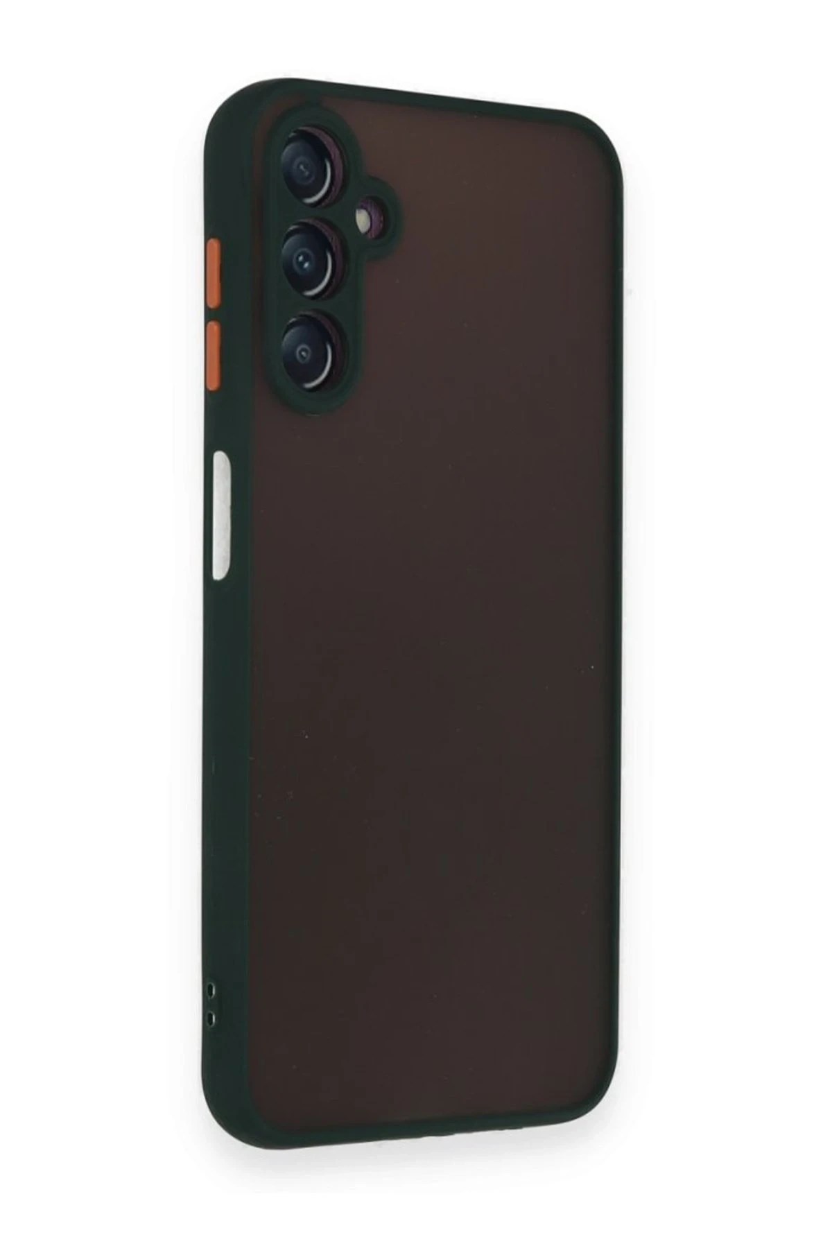 Mey İthalat®  Samsung Galaxy A15 4G Kılıf Montreal Silikon Kapak - Yeşil