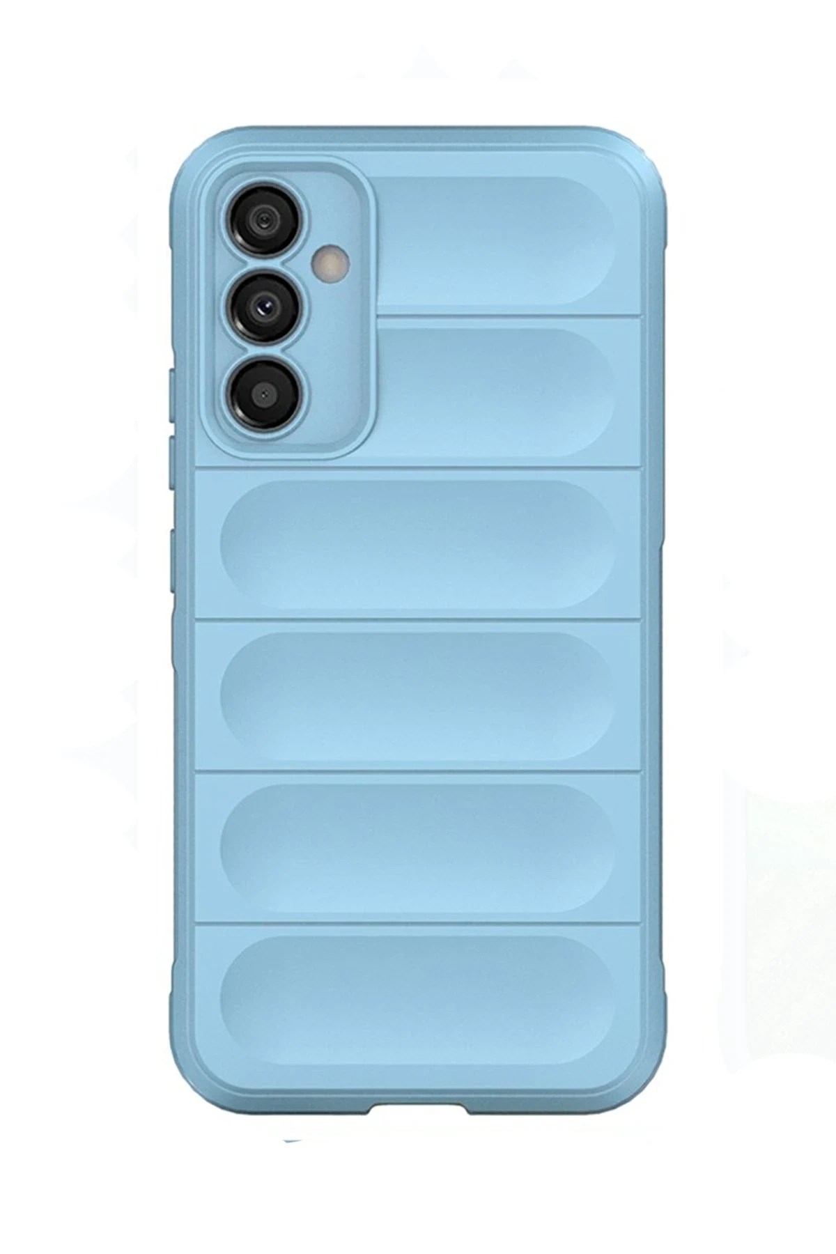 Mey İthalat®  Samsung Galaxy A15 4G Kılıf Optimum Silikon - Sky Blue