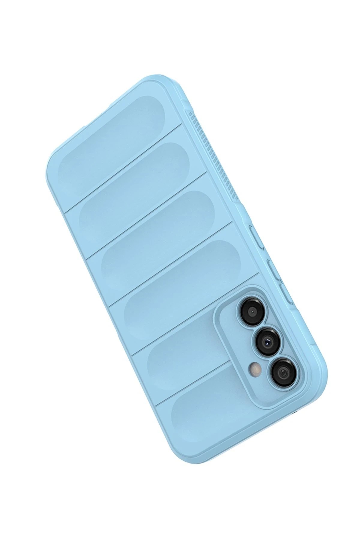 Mey İthalat®  Samsung Galaxy A25 5G Kılıf Optimum Silikon - Sky Blue
