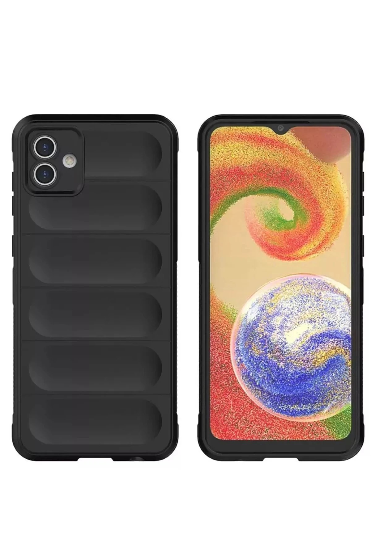 Mey İthalat®  Samsung Galaxy A05 Kılıf Optimum Silikon - Siyah