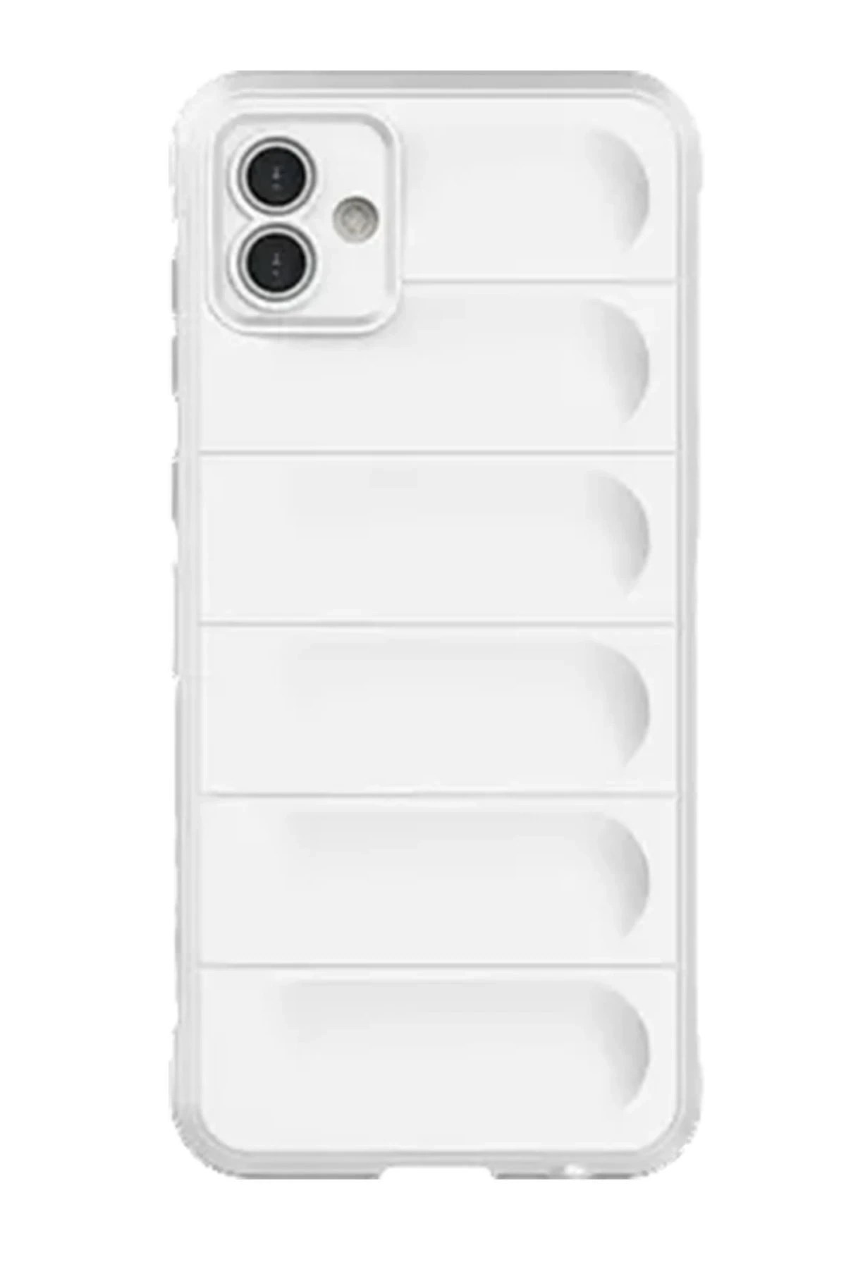 Mey İthalat®  Samsung Galaxy A05 Kılıf Optimum Silikon - Krem