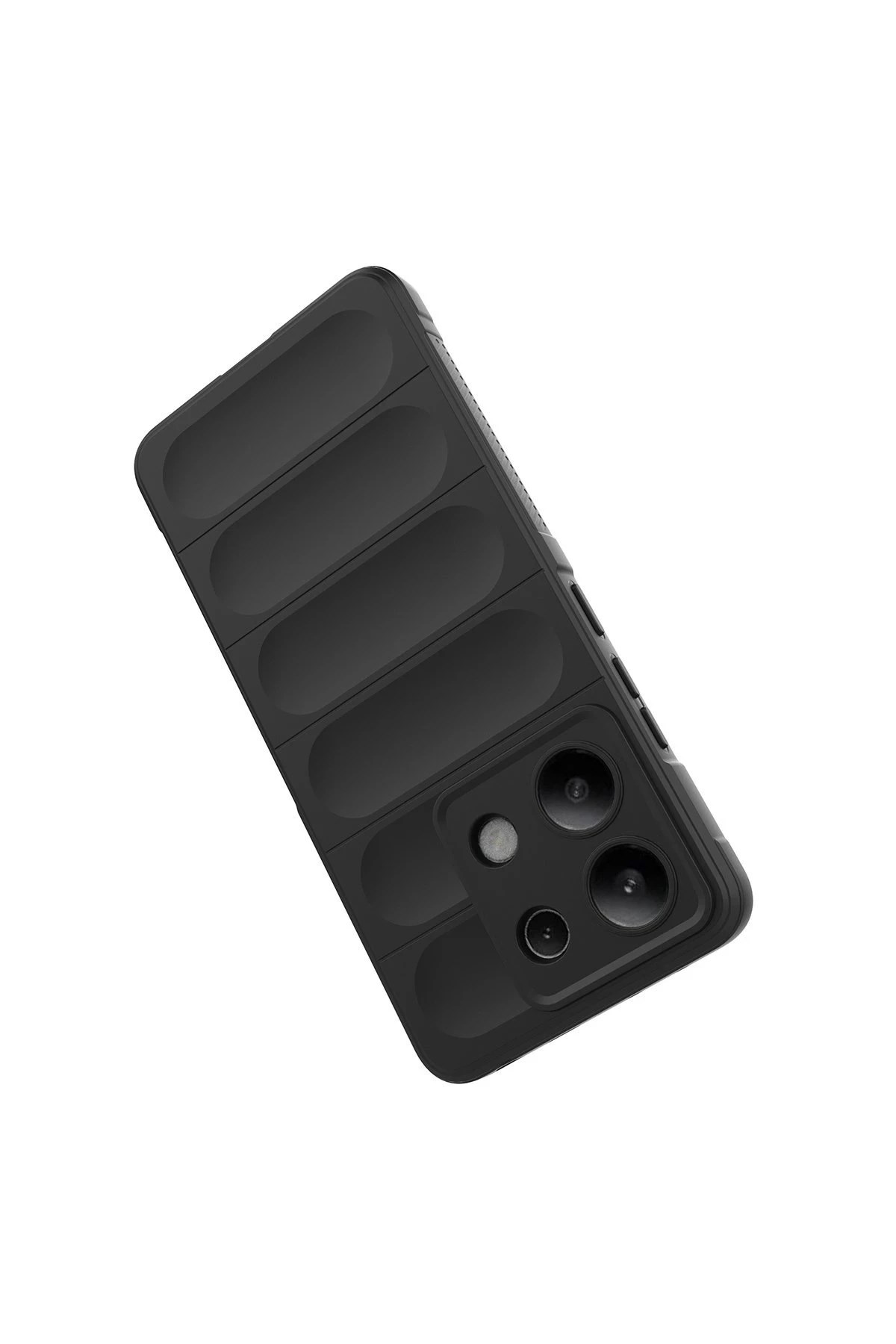 Mey İthalat®   Redmi Note 13 Pro 4G Kılıf Optimum Silikon - Siyah