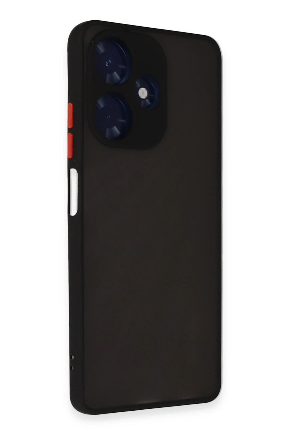 Mey İthalat®  İnfinix Hot 30 4G Kılıf Montreal Silikon Kapak - Siyah