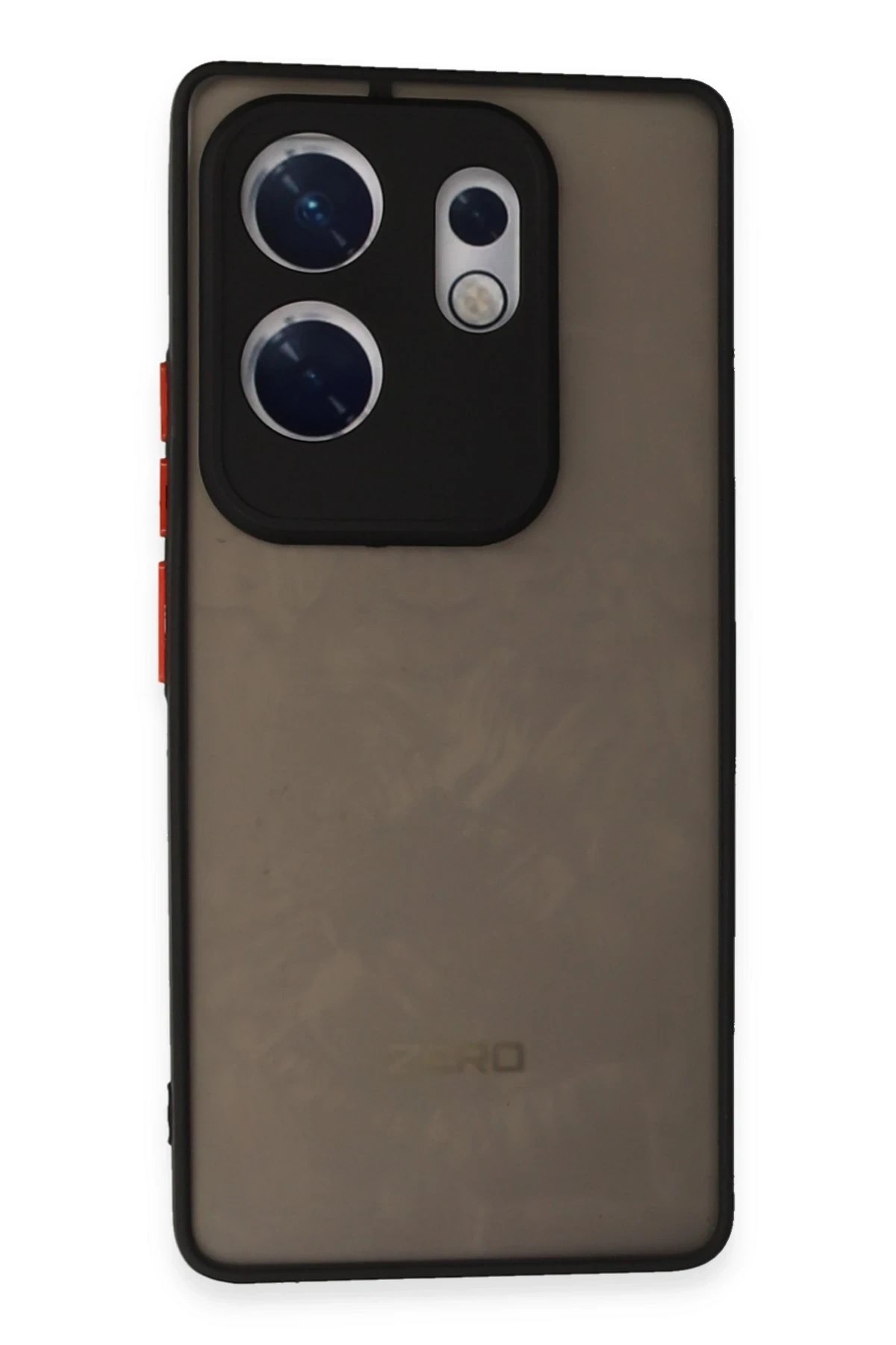 Mey İthalat®  İnfinix Zero 30 4G Kılıf Montreal Silikon Kapak - Siyah