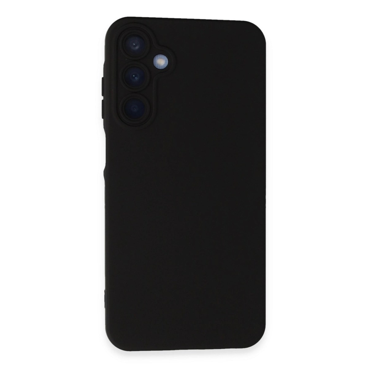 Mey İthalat®  Samsung Galaxy A15 4G Kılıf Nano içi Kadife Silikon - Siyah