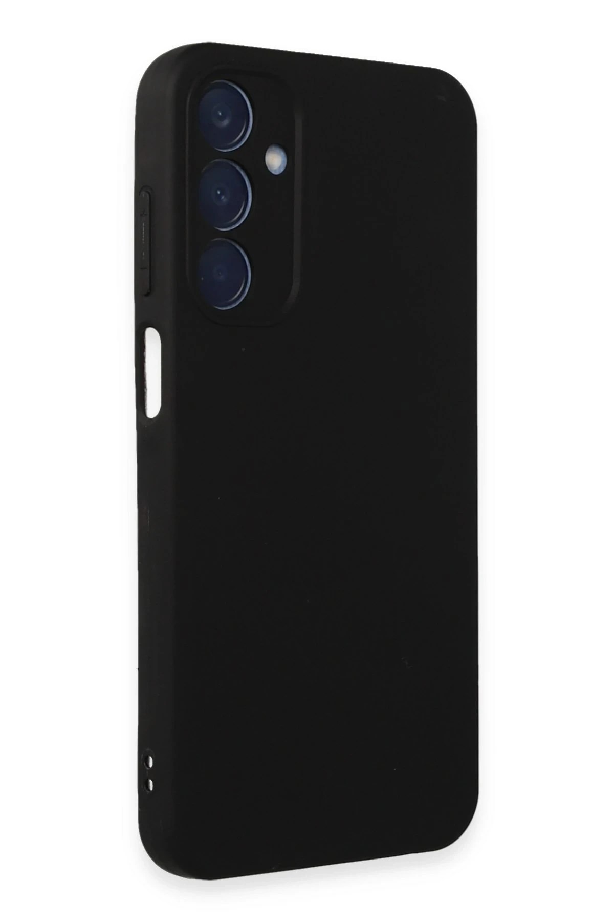 Mey İthalat®  Samsung Galaxy A25 5G Kılıf Nano içi Kadife Silikon - Siyah
