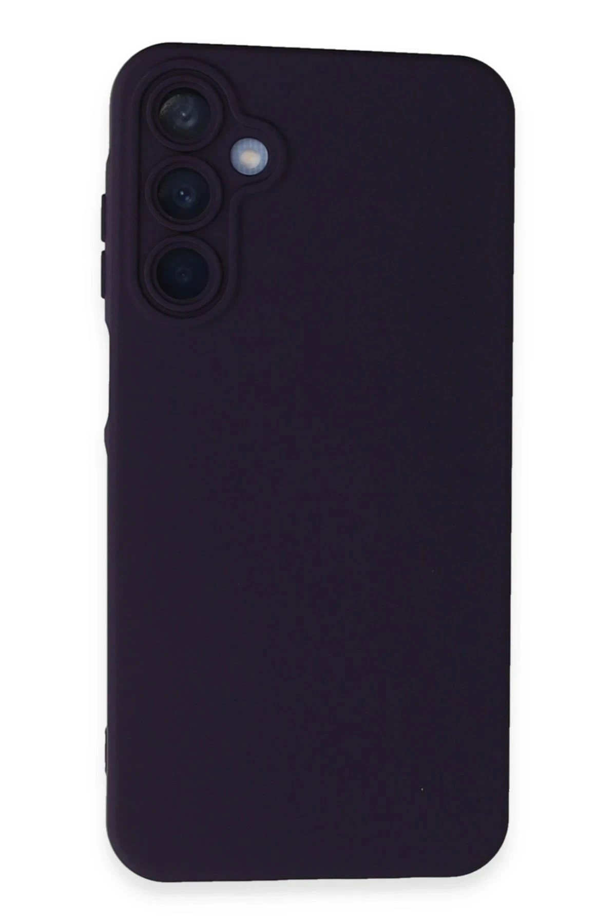 Mey İthalat®  Samsung Galaxy A25 5G Kılıf Nano içi Kadife Silikon - Mor