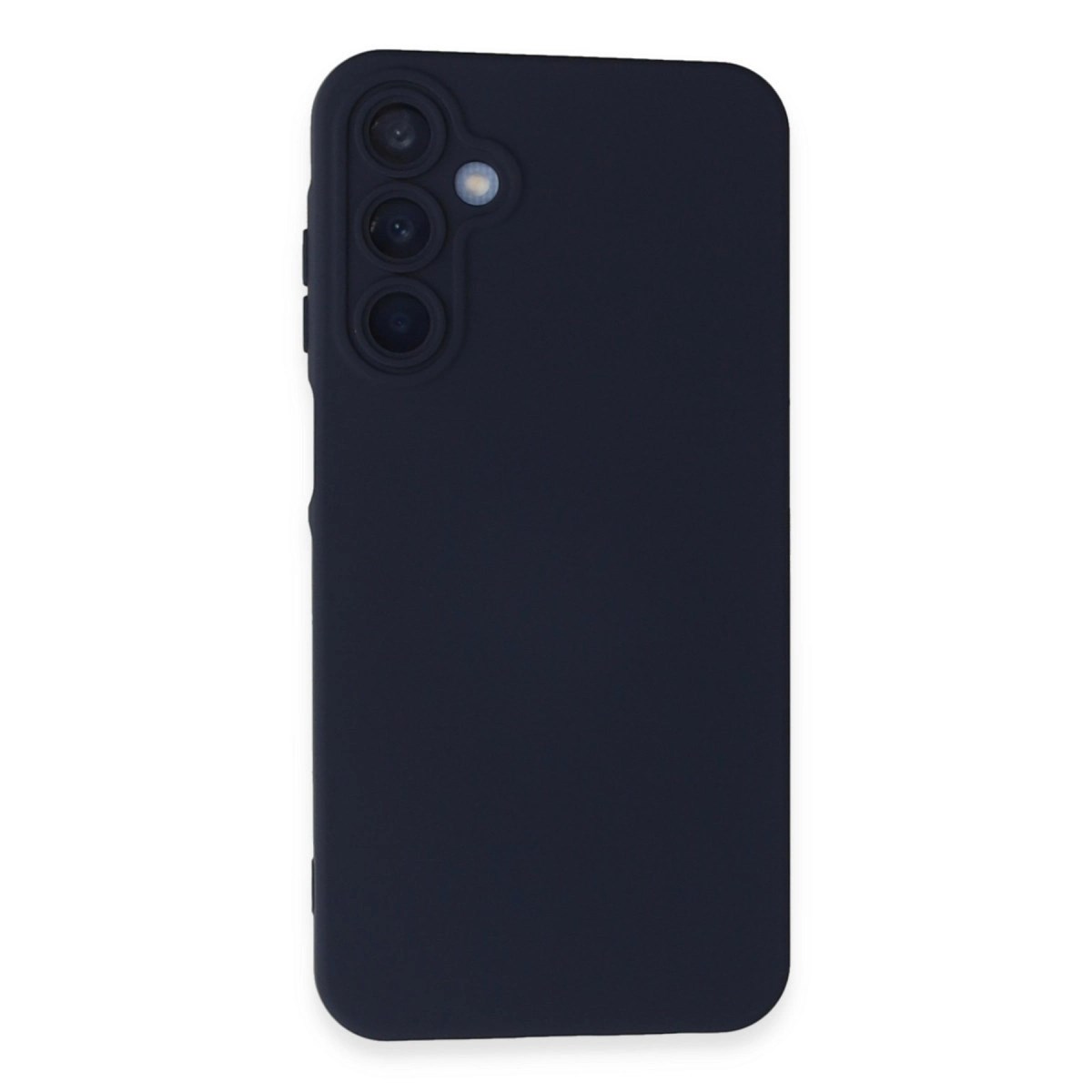 Mey İthalat®  Samsung Galaxy A25 5G Kılıf Nano içi Kadife Silikon - Lacivert