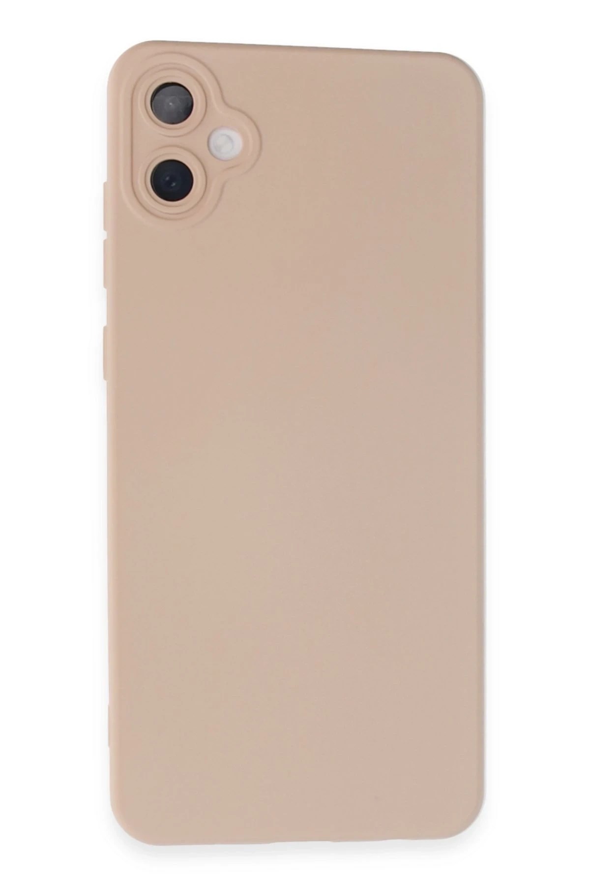 Mey İthalat®  Samsung Galaxy A05 Kılıf Nano içi Kadife Silikon - Pudra