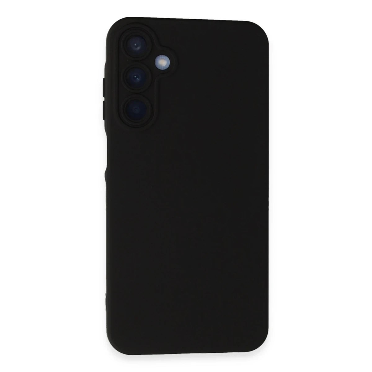 Mey İthalat®  Samsung Galaxy A05S Kılıf Nano içi Kadife Silikon - Siyah