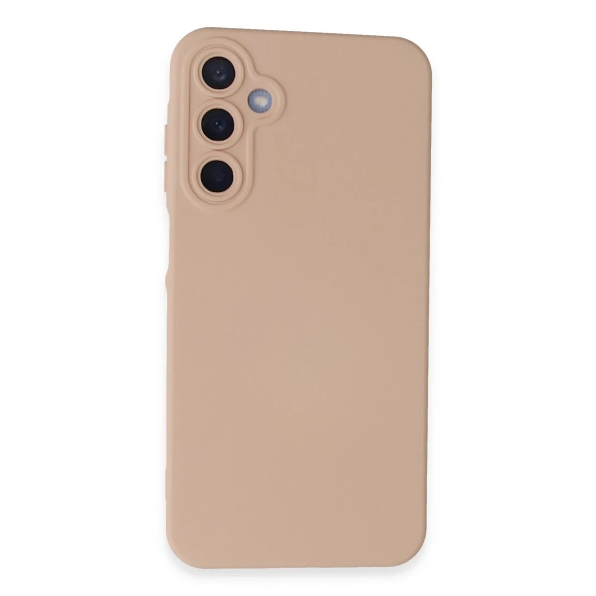 Mey İthalat®  Samsung Galaxy A05S Kılıf Nano içi Kadife Silikon - Pudra